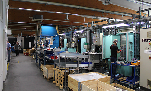 FMS production line tile